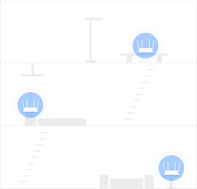 HUAWEI WiFi AX2 Mesh seamless roaming