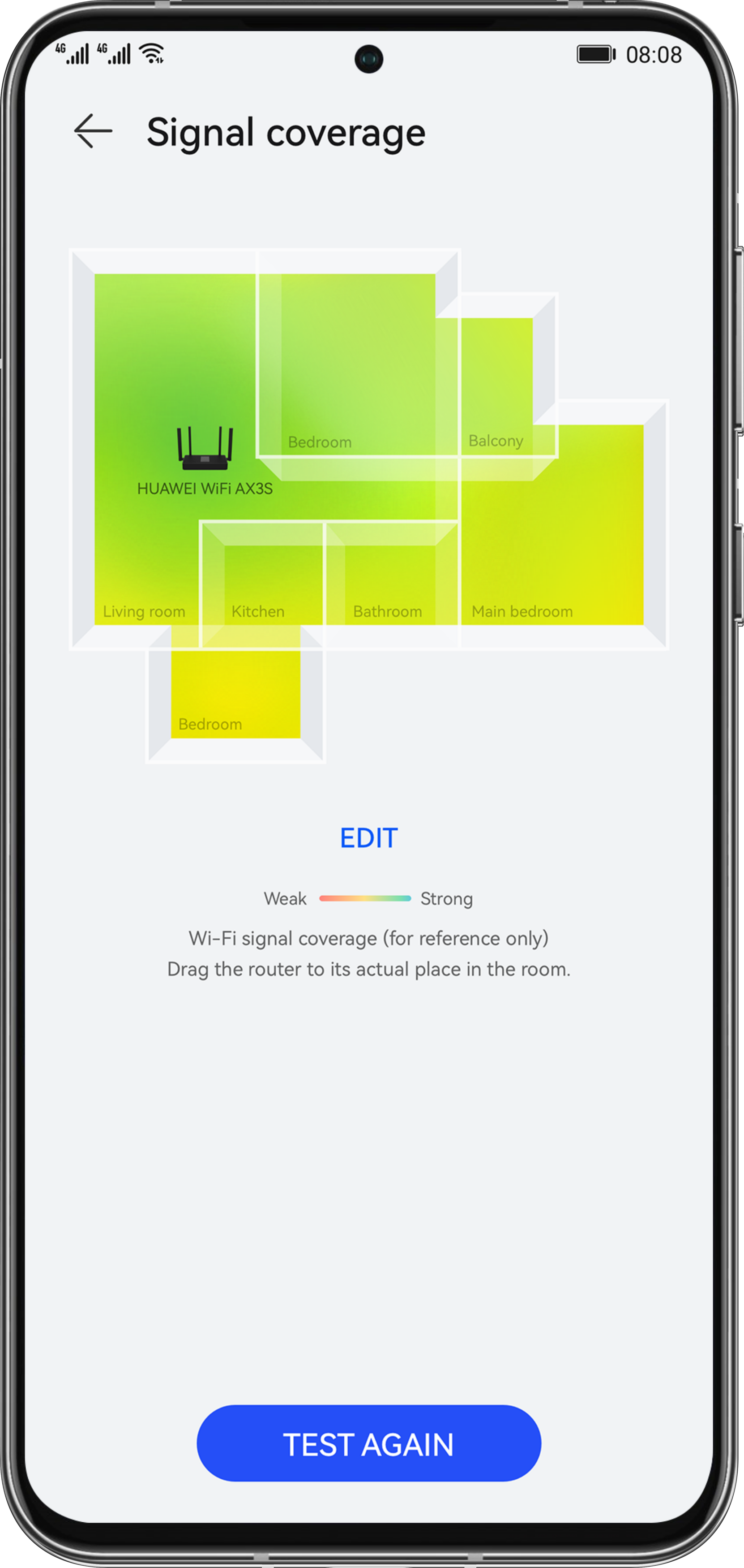 HUAWEI WiFi AX3S smart diagnostics
