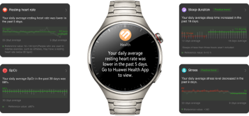 HUAWEI WATCH 4 Pro health trend resports