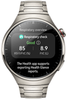 HUAWEI WATCH 4 Pro Respiratory Health Management