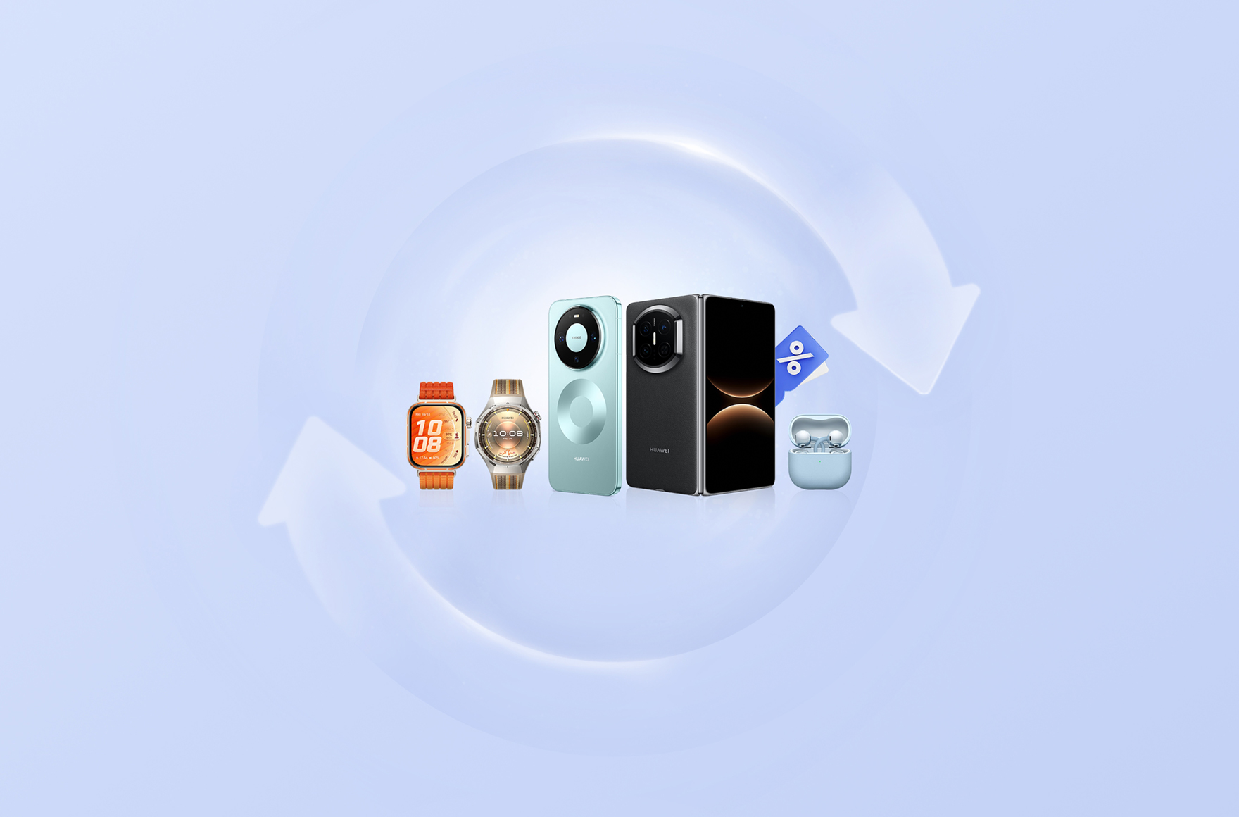 Intercambia tu HUAWEI y obtén un cupón de hasta $ 22,000 pesos