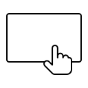 Pantalla táctil lenta