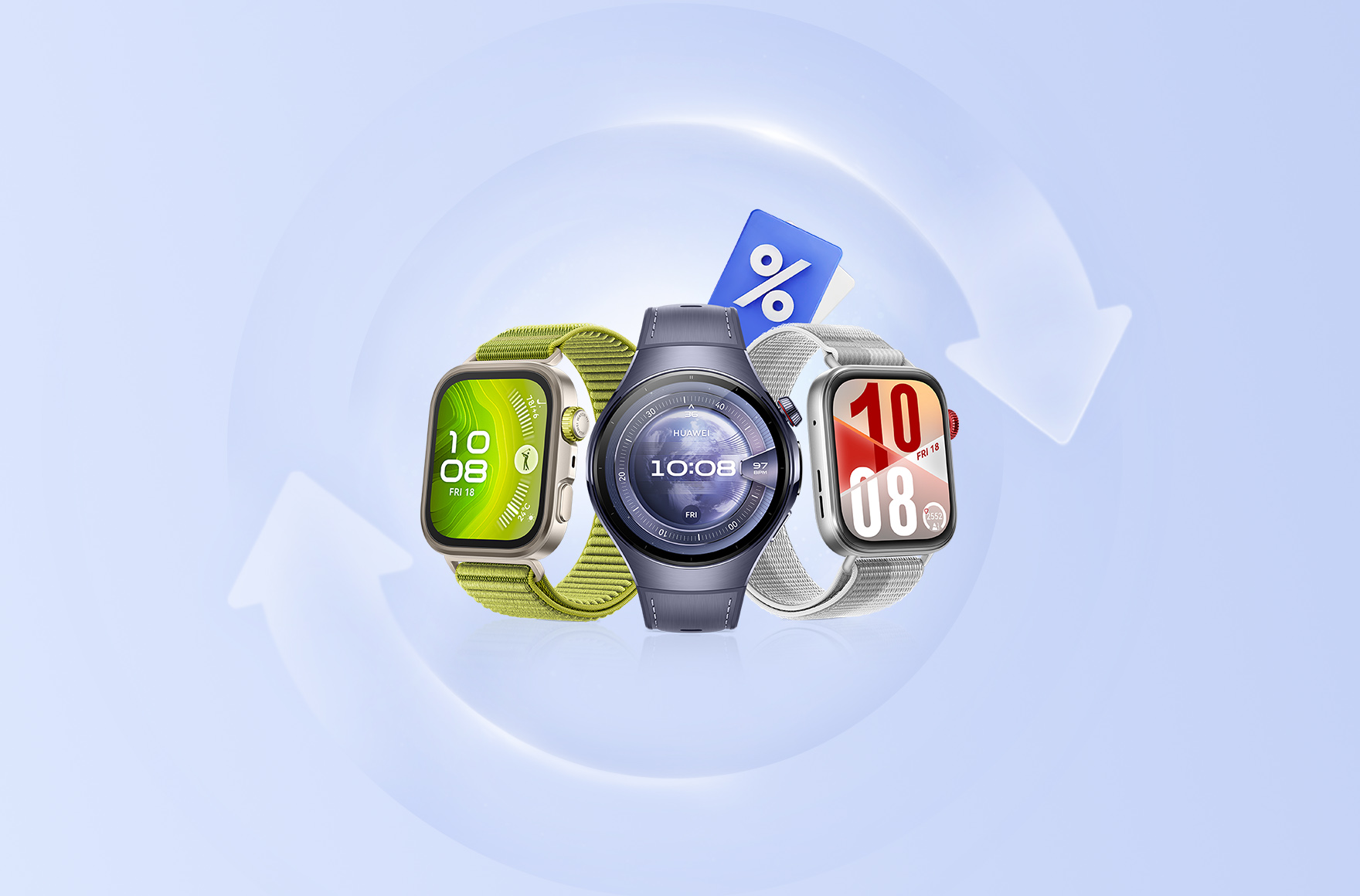 ¡Hasta $4.300 S/L de descuento por tu wearable HUAWEI usado!