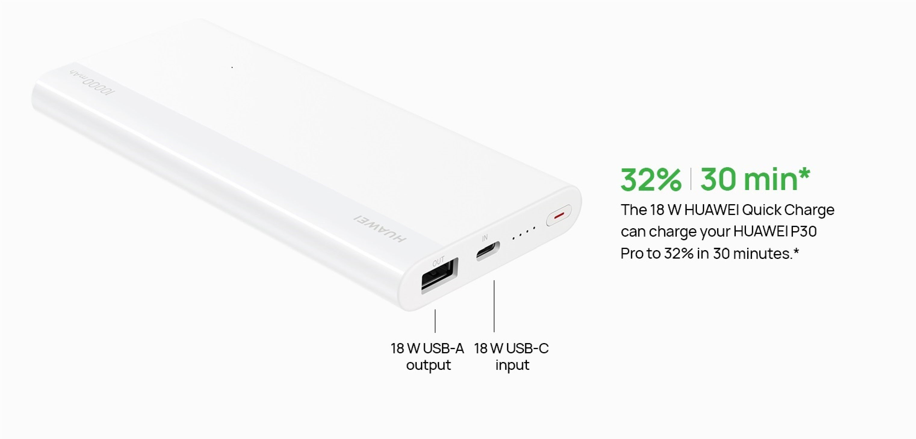 HUAWEI Power Bank 10000mAh (MAX 18W) USB-C