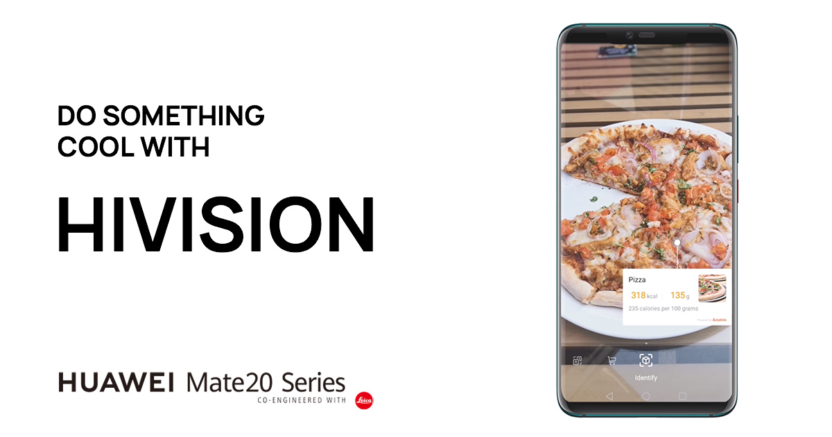 How to count your calories with HiVision | HUAWEI Mate 20 Series