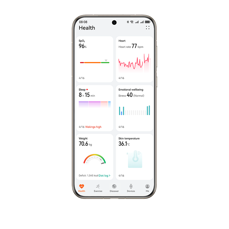 HUAWEI Health Health Data