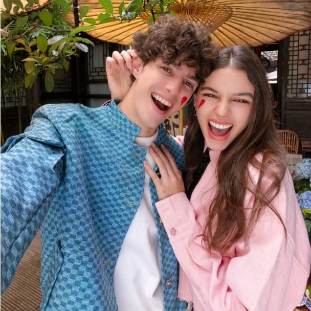 Photos taken by HUAWEI nova 14 Pro, demonstrating front multi-focal portrait