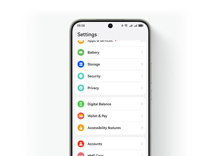Find the serial number (SN) on Huawei phones and tablets