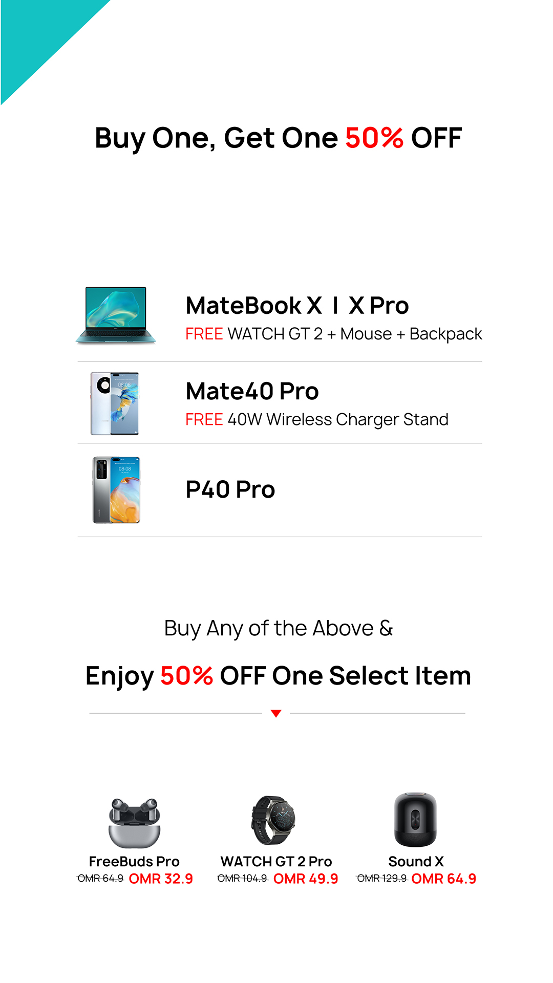 HUAWEI MEGA LIVE SALE