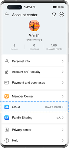 HUAWEI Mobile Cloud phone