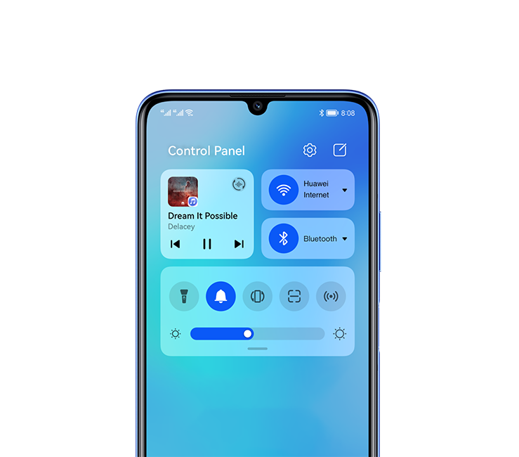 Huawei nova Y70 Control Panel