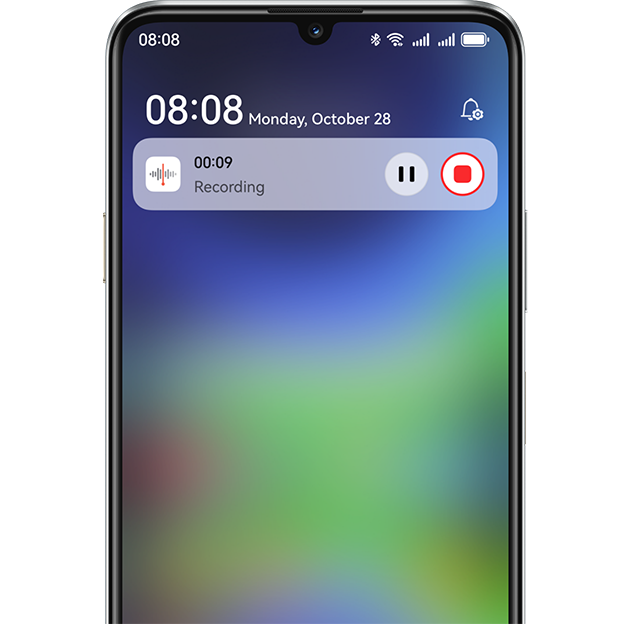 Recording screen on HUAWEI nova Y63