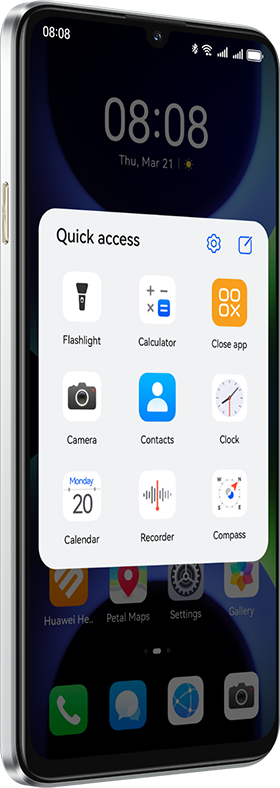 Tool screen on HUAWEI nova Y63