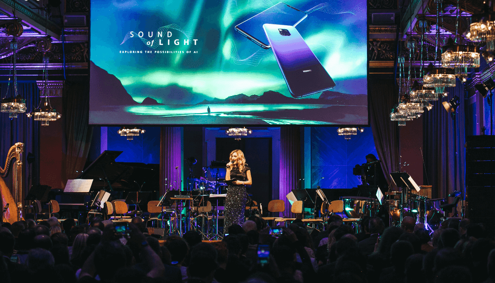 The event in Vienna - an evening of AI, music and the Northern Lights