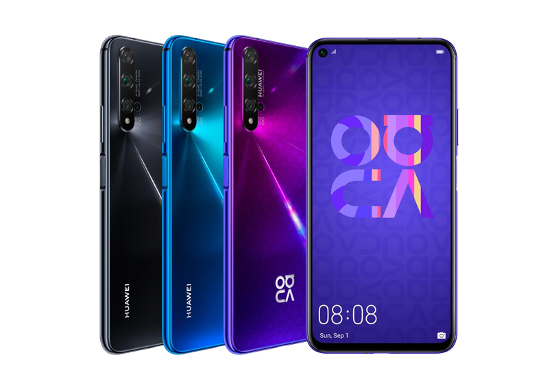 HUAWEI nova 5T:創新 AI 五鏡頭,攝影及娛樂主導