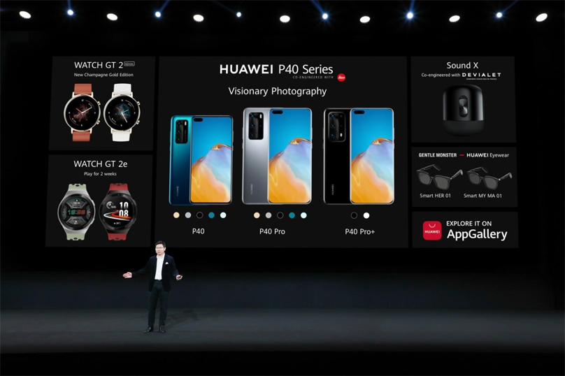 HUAWEI P40 系列全球發表: 超大感光元件 . 超強變焦