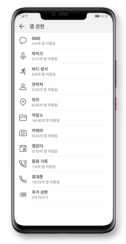 Control data shared with apps
