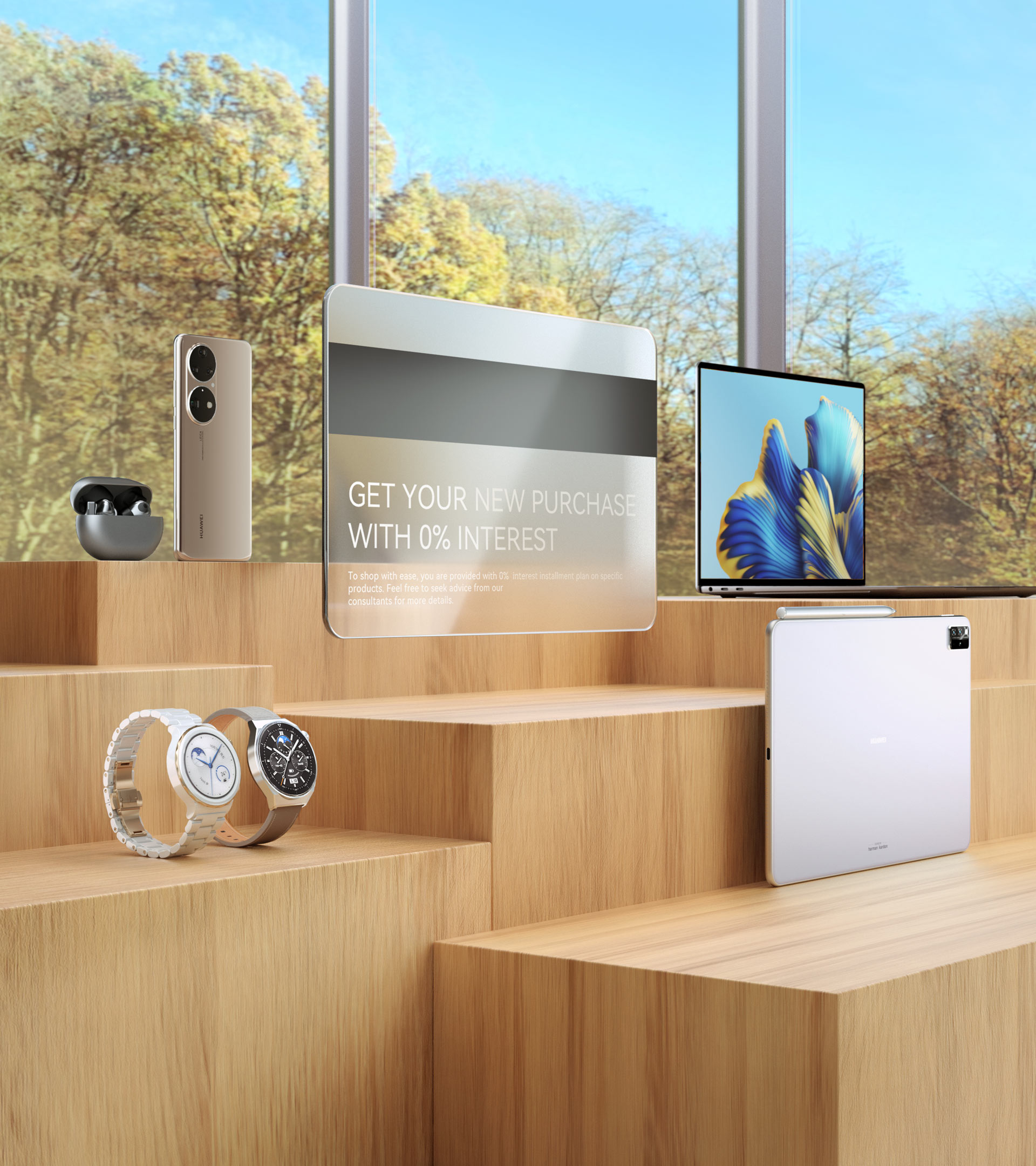 Elevate your purchase experience with our 0% installment payment options, available for selected models. 