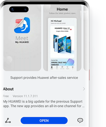 Update from Support APP