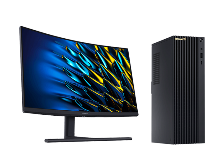 Connecting a HUAWEI monitor to a device such as a computer
