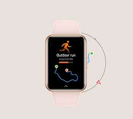 huawei watch fit 2 gps tracking