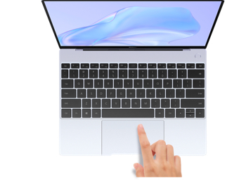 Discover touchpad gestures