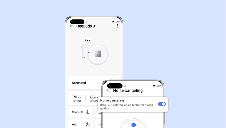Customise your FreeBuds settings 