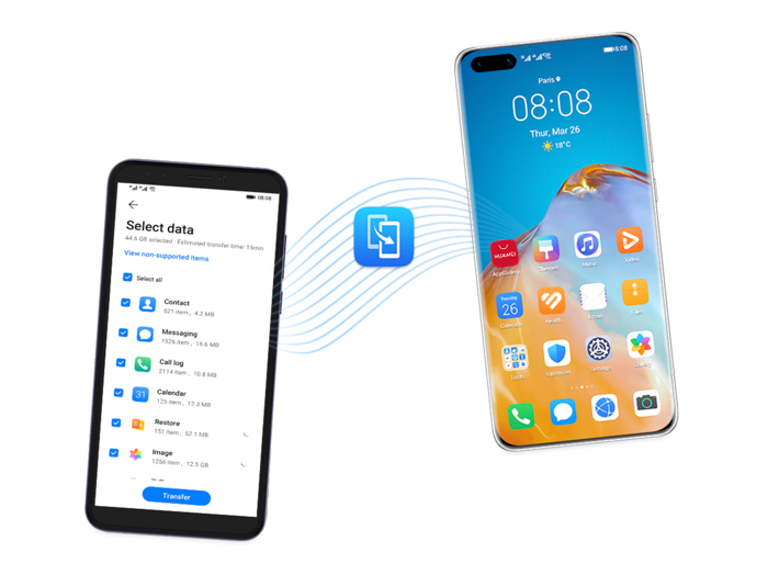 Transfer your data to a new device Transfer your data to a new device