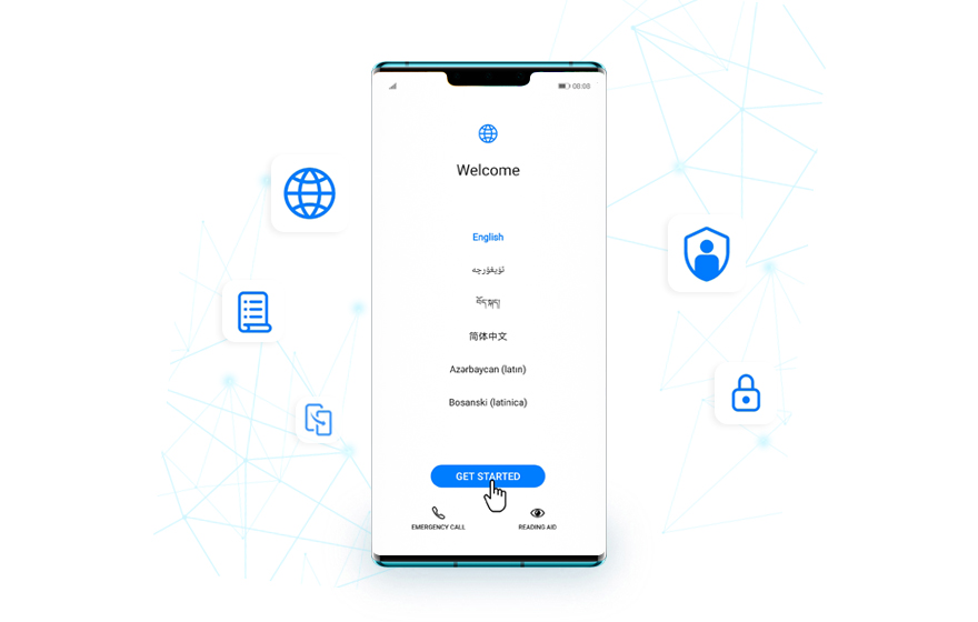 Suivez les étapes ci-dessous pour configurer votre smartphone