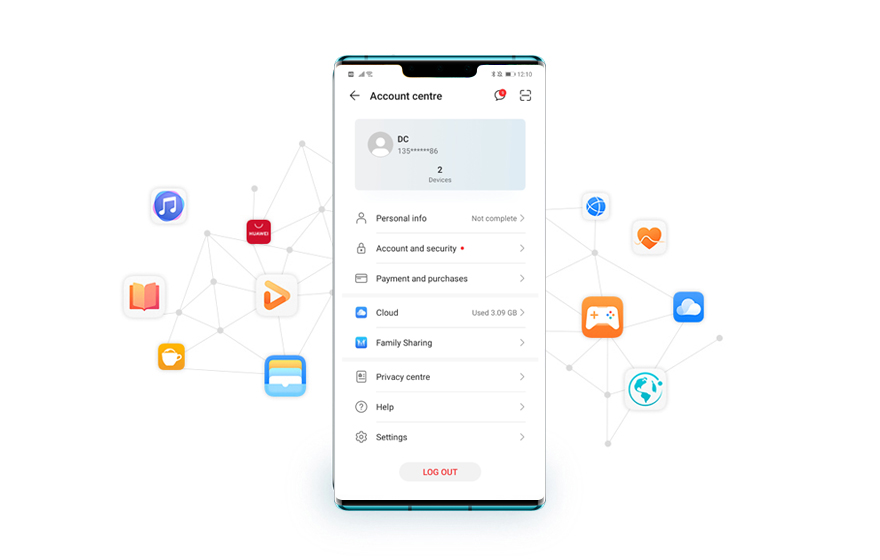 Accédez aux services personnalisés avec HUAWEI ID