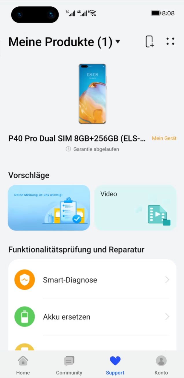 Find service on your fingertips