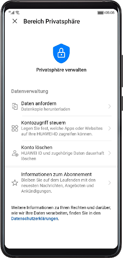 Your data, your decision