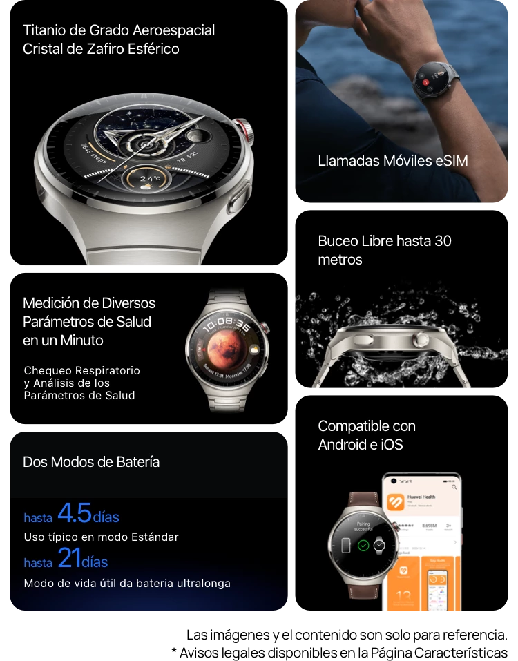 Reloj Inteligente Huawei Watch Compatible Con Iphone Comprar Reloj