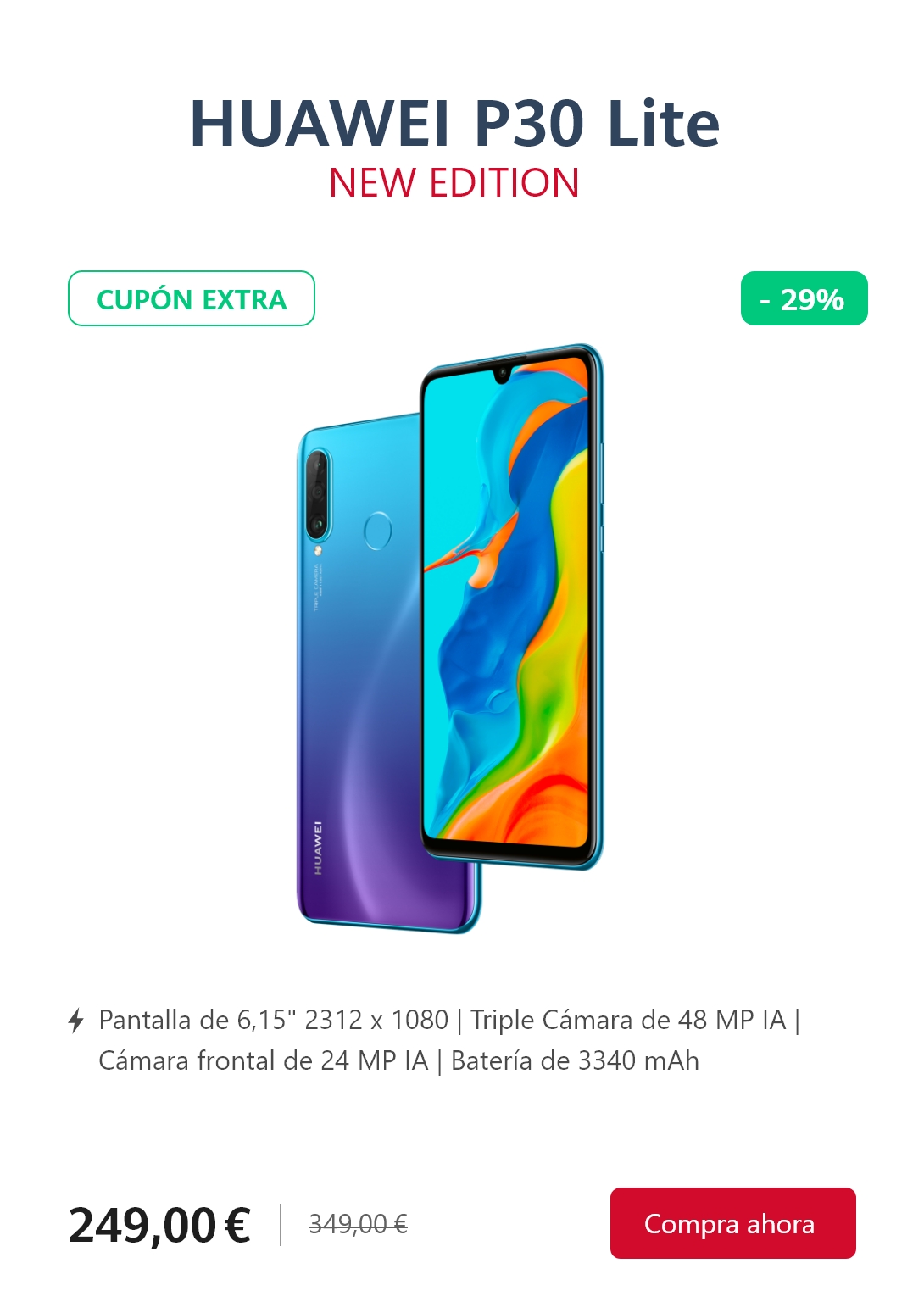 HUAWEI P30 lite New Edition