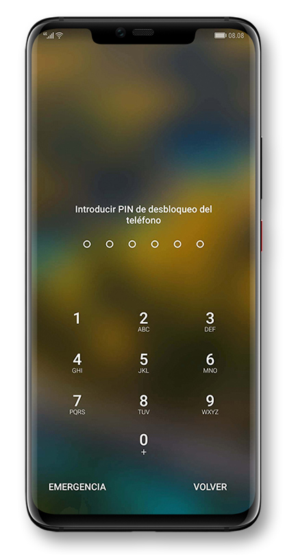Lock screen password