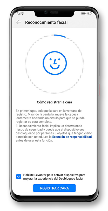 Face recognition