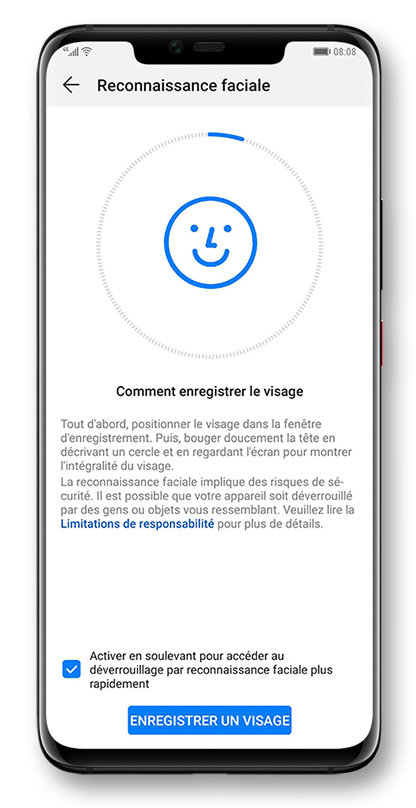 Face recognition