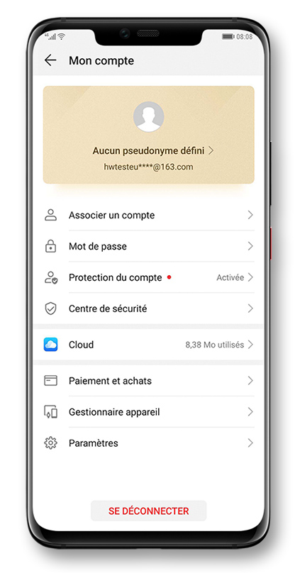 Enhance your HUAWEI ID password to make your HUAWEI ID more secure