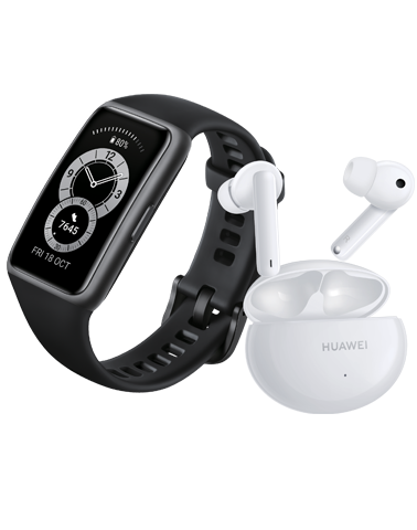 HUAWEI FreeBuds 4i & HUAWEI Band 6