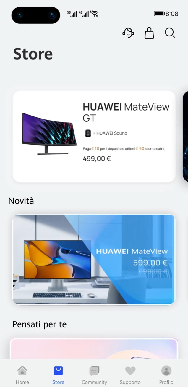 Shop with Huawei