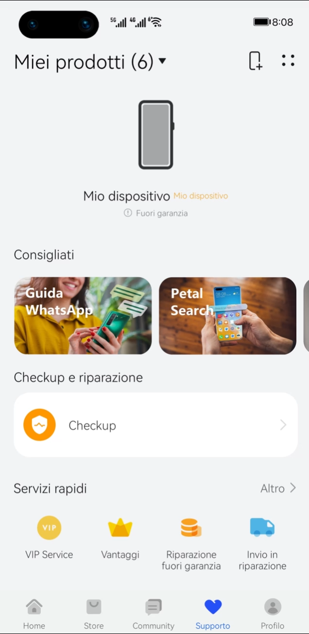 Find service on your fingertips
