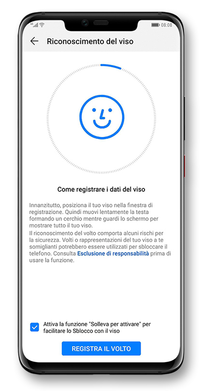 Face recognition