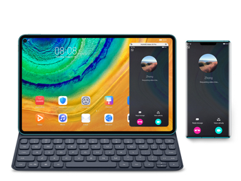 Gestire il telefono sul tablet