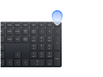  Accendere e sbloccare il desktop mediante l'impronta digitale