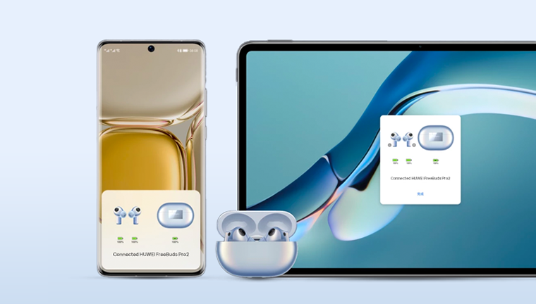 Associazione e connessione di due dispositivi degli auricolari della serie FreeBuds