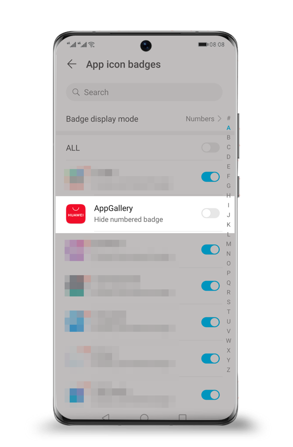 Badge icona per HUAWEI AppGallery