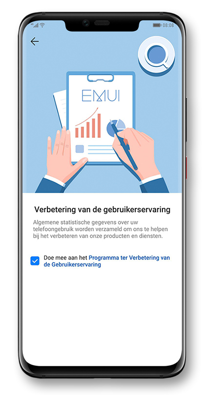 Project ter verbetering van de gebruikerservaring