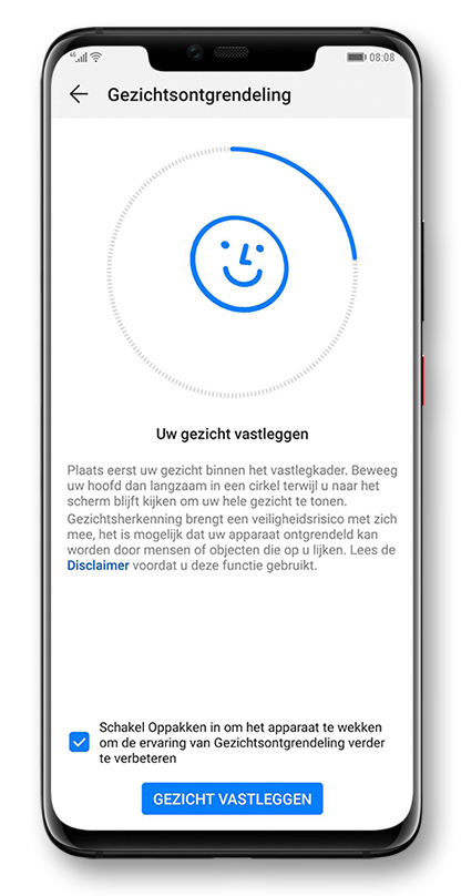 Face recognition