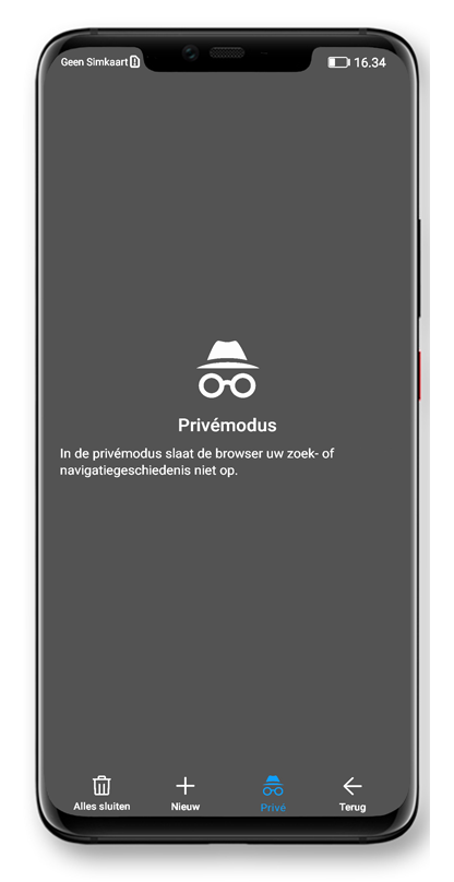 Private mode