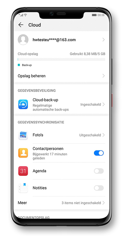 Configure your HUAWEI Cloud storage